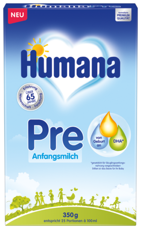 Humana Anfangsmilch Pre 350 g