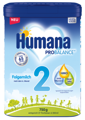 Humana Folgemilch 2 750 g